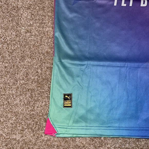 Puma AC Milan Rafael Leão 2023/2024 Men’s Third Soccer Jersey🆕 - Picture 5 of 11